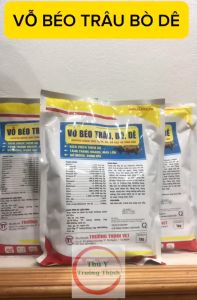 VỖ BÉO TRÂU BÒ DÊ gói 1kg tăng trọng nhanh bung mông nở vai hay ăn hay ngủ Thú y Trường Thịnh Tăng Trọng Nhanh Cho Gia Súc Vitamin Khoáng Chất Cho Trâu Bò Công Dụng Vỗ Béo Gia Súc Hiệu Quả - Lazada