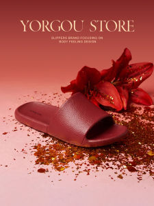 YUANGANG | Red Non-slip Wedding Slipper