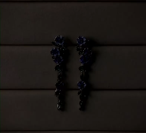 Kawaii Floral Drop Earrings Enamel Painted Zircon Dangles for Daily Office Wear Cute Bohemian Nature Jewelry