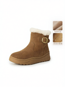 Belle | Platform Warm Lightweight Anti-slip Shearling Snow Boots