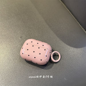 Korean Style Heart Shaped Protective Case for Airpods 1st 2nd 3rd 4th Generation pro Hard Shell TPU Material  Compatible