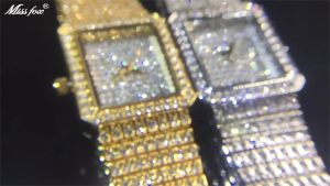 Jam Tangan Wanita Mewah Water Resistant & Diamond Kristal Blink Blink Gaya Korea Terbaru 2022