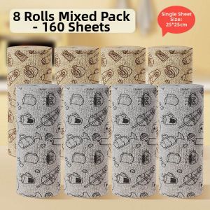 Kitchen Cloth Washable Wet and Dry Thickened Water Absorbent
