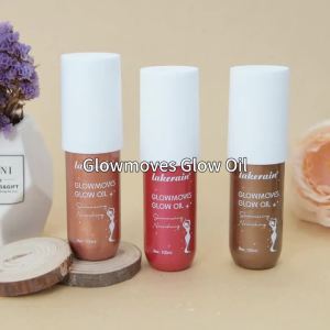 Lakerain Glowmotions Glow Body Oil 100ml Long Lasting Hydrating Shimmer Bronze Non-Greasy Summer Body Care Glow Oil Makeup