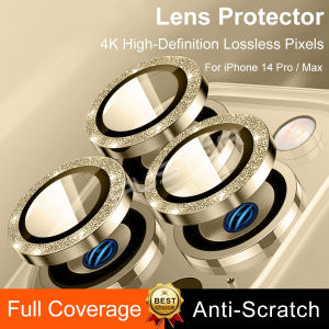 Bộ dán bảo vệ từng mắt camera bằng kim loại chống xước chống lóa cho iPhone 16 Pro Max/16 Pro/16 Plus/16/15/14/13/12/11
