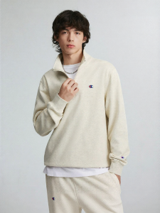 Champion | Zip-up Stand Collar Padded Sweatshirt