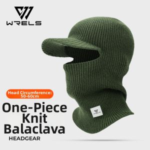 WRELS | Winter Warmth Windproof Neck Protection Knit Cap with Duckbill Beanie
