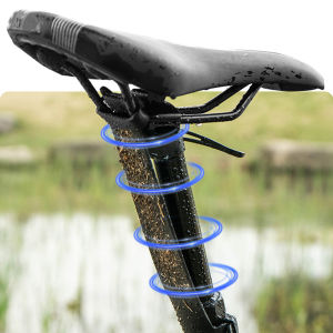 Bike Seatpost Mudguard Adjustable Bike Dropper Tube Protector Easy to Install Bicycle Seat Tube Mud Gravel Guard for Bike Debris