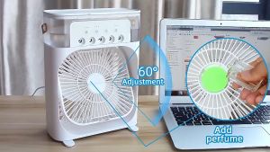 AC Cooler 3 Kecepatan: AC Portable Mini Cooler & Kipas Angin AC