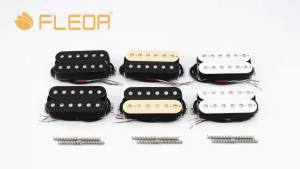 FLEOR | FLEOR Ceramic Double Coil Humbucker Guitar Pickup - Vị Trí Cổ Hoặc Cầu Nối Chất Liệu Nhựa Kim Loại Phụ Kiện Đàn Guitar Điện