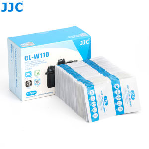 JJC | JJC 110Pcs Lens Cleaning Wipes Moistened Individually Wipes Pre-moistened Lens Cleaning for Glasses Camera Lens Phone Screen