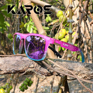 karos | Karos Square Polarized Sunglasses Men Women Retro Lightweight UV400 Protection Eyewear for Fishing Driving Outdoor Sports YZ2020