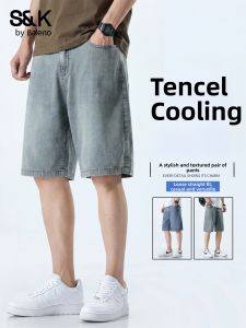 BALENO | Loose and Breathable Jeans Shorts