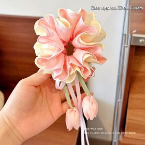 NING ZHOU | Tulip Lace Flower Hair Accessories