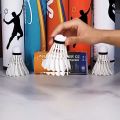 Merkis 3/6Pcs Badminton Goose Feather Shuttlecocks Sports Fitness Aerodynamics Shuttlecock. 