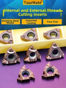 TourMate | CNC Internal and External Thread Trapezoidal Thread Steel Carbide Tool Insert