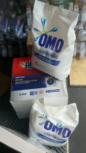 Nguyên thùng bột giặt Omo Matic 9Kg chuyên dụng dành cho Cửa Trước