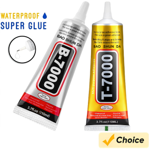 T7000 Black Soft Adhesive B-7000 Computer Cell Phone Touch Screen Repair Frame Anti-vibration Universal Glue 15/50/110ML