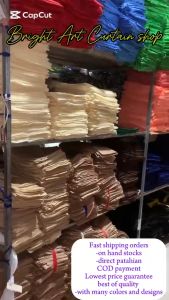 Bright Lababo Curtains: 60 Inches Wide & 30 Inches Tall