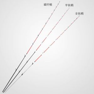 Full Half Titanium Alloy Fishing Rod Tip Soft Hard Tail Glass Fiber Full Titanium Alloy Raft Fishing Rod Tip Durable Fishing Gear