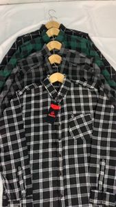 Kemeja FLANEL Kualitas Premium Pria dan Wanita Lengan Panjang Kain Lembut