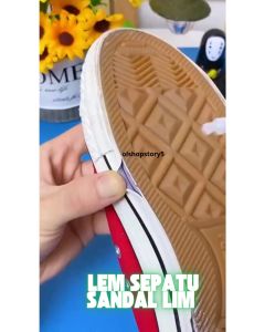 Lem Sepatu Sandal Lim Kuat 50-60ml Lengket Waterproof Tahan Air Perekat Nambal Tanpa Bekas