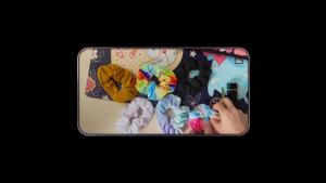 Premium Velvet Scrunchie with Zipper Pocket - 10 Pcs Scrunchy Hidden Hair Scrunchie Ponytail Holder Elastic Bands Gift for Friend (10PACK) Multicolor