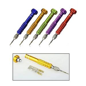 Multifunctional 5 In 1 Screwdriver Set Disassembly Screwdriver Slotted Cross Plum Blossom Computer Glasses Clock Maintenance Mul
