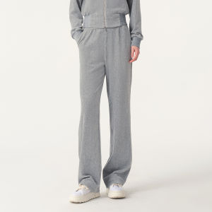 Bathina Casual Straight Leg Pants Womens Cotton Spring Autumn New Bright Thread Loose Simple Style Fashionable Nine-Piece Pants