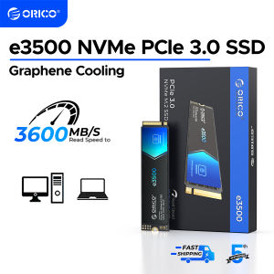 ORICO 3600MB/S M.2 2280 NVMe PCIe 3.0 Internal SSD 256GB/512GB/1TB/2TB 3D NAND Flash NVMe SSD Gen 3*4 (e3500)