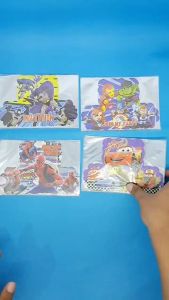 MURAH !! 10Pcs Undangan SL02 BOY FREE PLASTIK undangan karakter COWOK undangan ulang tahun karakter