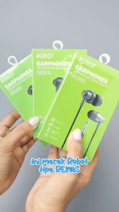 HEADSET ROBOT RE240S FULL BASS - Heatset Robot | Hengset Robot Bass | Hedsed Hetset Handset Henset Bas Extra Bass Ngebas Stereo