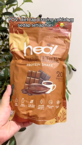 Heal Signature Chocolate Protein Shake HALAL | High Protein Whey Protein Powder 0 Added Sugar Low Calorie Meal Replacement for Muscle Gain & Weight Loss