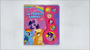 My Little Pony Little Music Note Sound Book For Kids & Toddler to Read With 6 Buttons