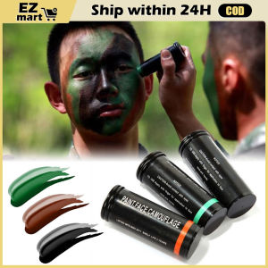 3 Color Equipment Easy to Color Field Camouflage Oil Military Camping Face Paint Tube Disguised Paint