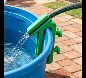 Adjustable Plastic Water Pipe Clamp Curved Design Multifunctional Heavy Duty Hose Holder Easy Install Mounting Clip