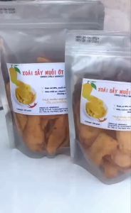 1KG Xoài Sấy Dẻo Nguyên Miếng Ít Ngọt Mềm Dẻo Không Xơ Xoài sấy ăn vặt thơm ngon  xoài sấy muối ớt SUNNYFOODVN