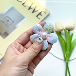 6 สี ดอกไม้เลื่อมประดับมูข สำหรับงานฝีมือ, ตกแต่งเสื้อผ้า, ทำกิ๊บ ติดงานประดับทั่วไป