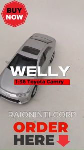 Welly 1:36 Toyota Camry Collectible Diecast Model Toy Car RIC (18518) Raion Toy Vehicles for Boys and Kids Welly Toys Volkswagen Collection - Lazada