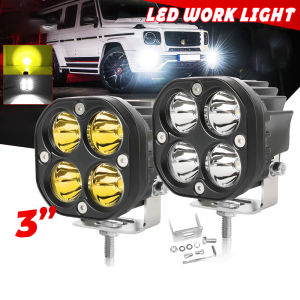 Lampu Sorot Tembak LED Bar CWL CREE 4 Titik Mata 40 Watt Motor Mobil 9-36 Volt Worklight
