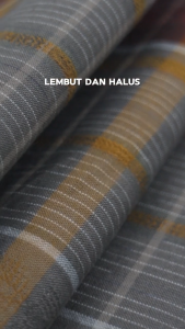 Nakusa Kain Katun Combed 30s Premium Motif Salur Benang Warna (Yarn Dyed) 01D