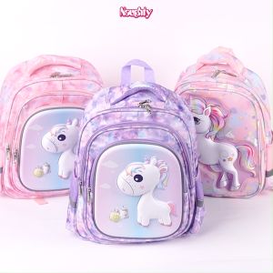 Tas Ransel Anak Perempuan Sekolah Tk Paud Backpack Unicorn G165 230405 Naughty Accessories