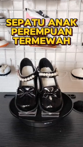 SILUMBALUMBA-Sepatu Anak Perempuan 1 2 3 Tahun Pita Mutiara