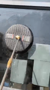 Pressure Washer Surface Cleaner Multipurpose for Cleaning Wood Bridge Patios