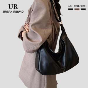 UR Urban Power Large Capacity Tote Bag Womens 2026 New Retro Texture Casual Versatile Commuter Single Shoulder Crossbody Bag