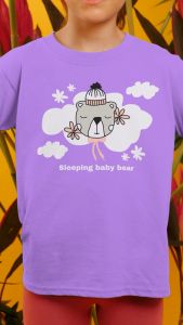 ALDENA T-Shirt Anak Sleeping Baby Bear