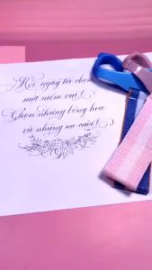 Bút luyện chữ đẹp Bút mài Thầy Ánh ngòi trơn cho lớp 1 SH 083