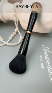 BAYBEYLA 3 in 1 foundation brush / 4 in 1 contour brush & travel brush loose powder brush