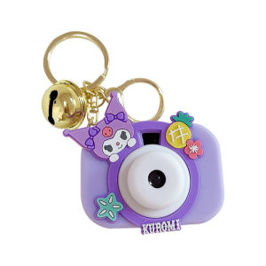 Handheld Mini Cute and Fun Camera Keychain Pendant Toy Creative Projection Sanrio Small Gift Pendant