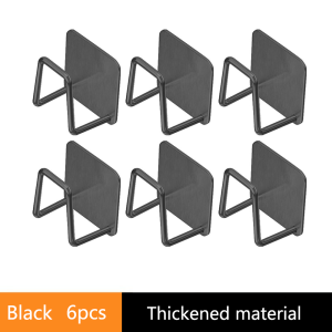 2-8 PCS No-Drill Under Cabinet Organizer - Wall Mount Pot Lid & Cutting Board Rack with Heavy Duty Hooks for Kitchen Storage